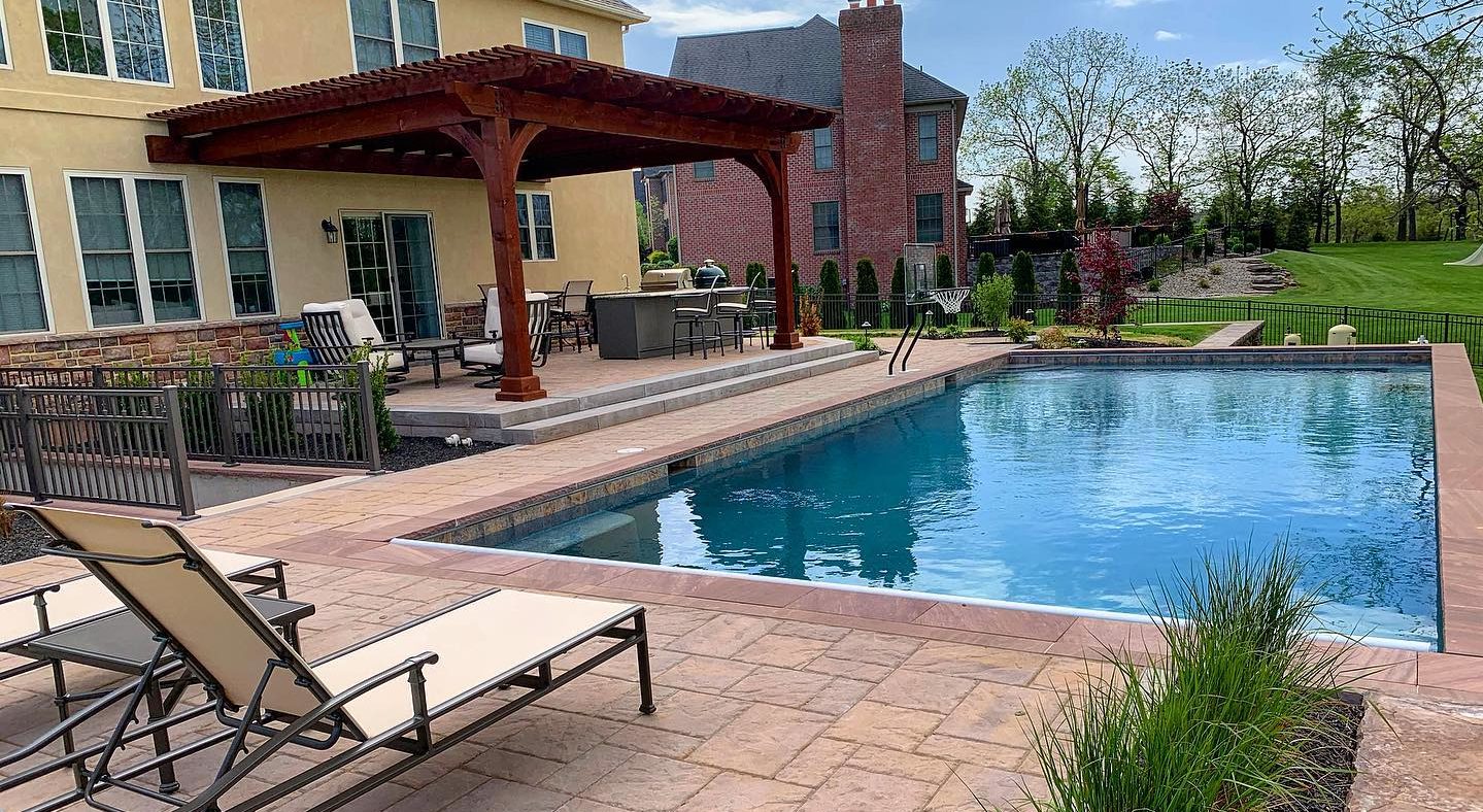 Poolside Patio & Living Area