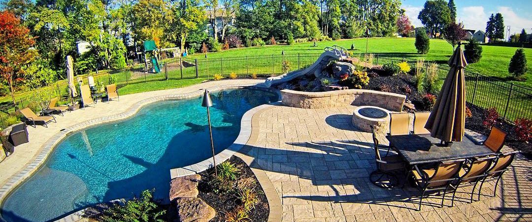 Poolside Patio & Outdoor Living Area