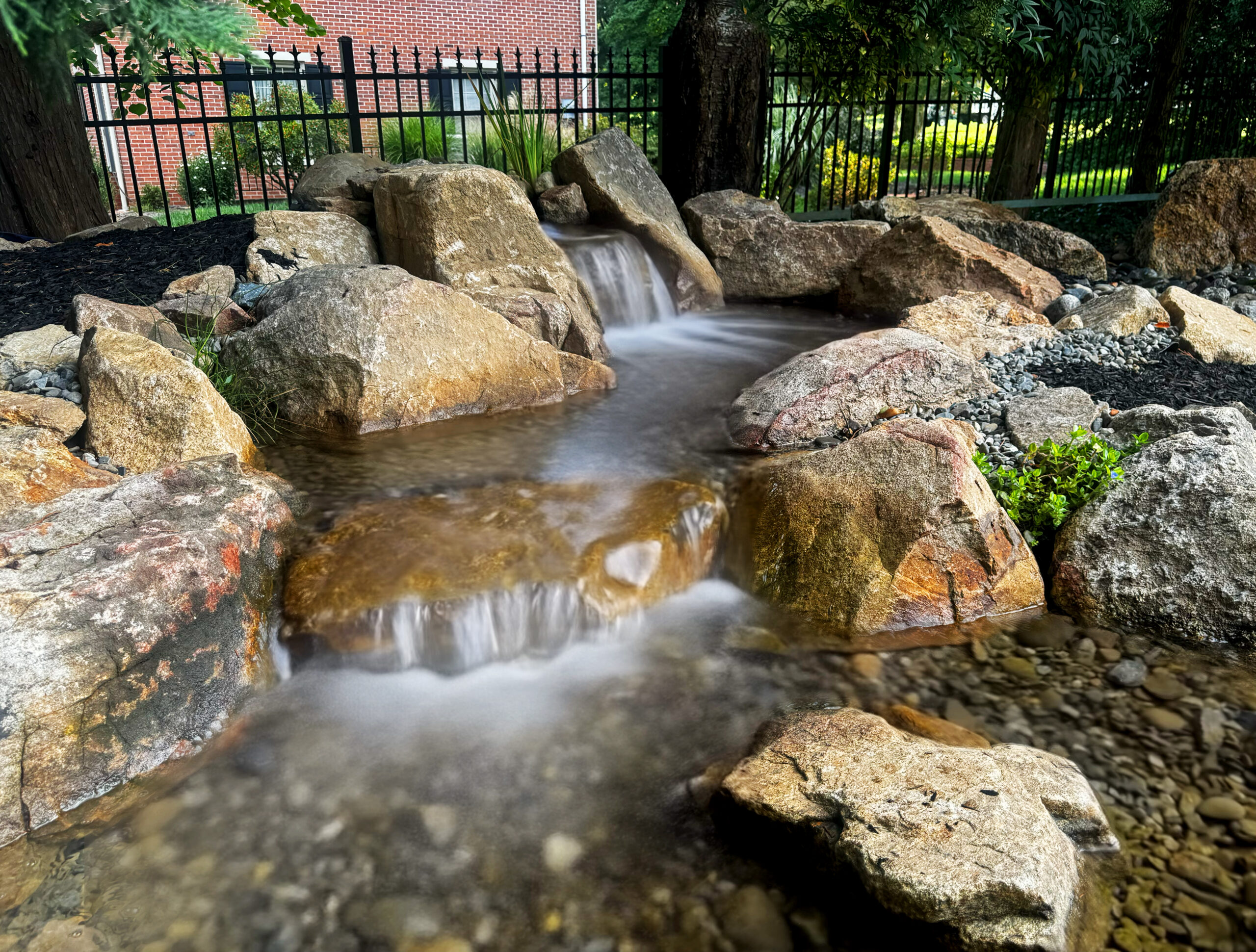Ecosystem Koi Pond and Fountain Feature