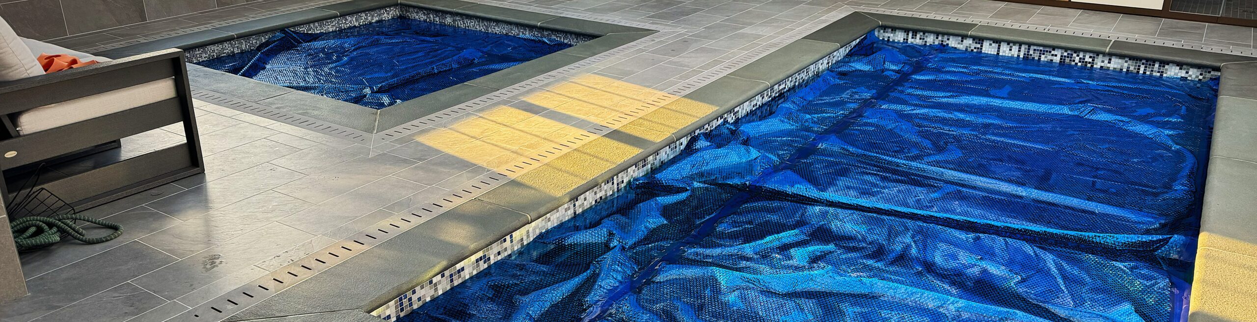 Indoor pool and hot tub in Hershey, PA