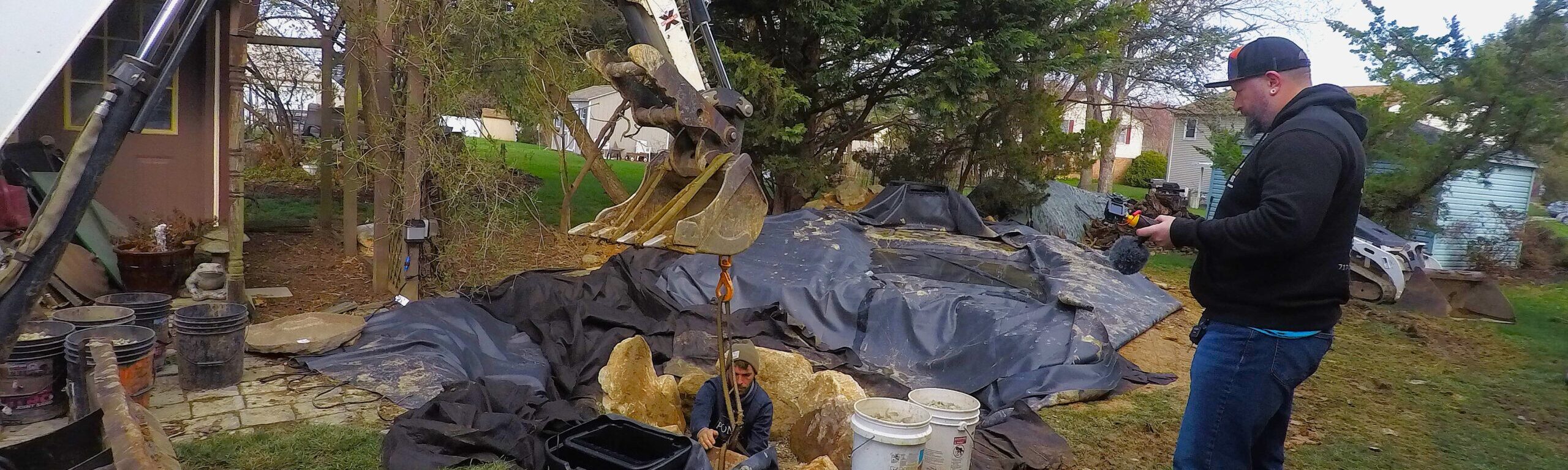 Building a Koi Pond in Lancaster, PA